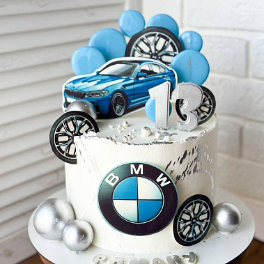 Торт "BMW" купить - балашов.сладкоежкин.рф
